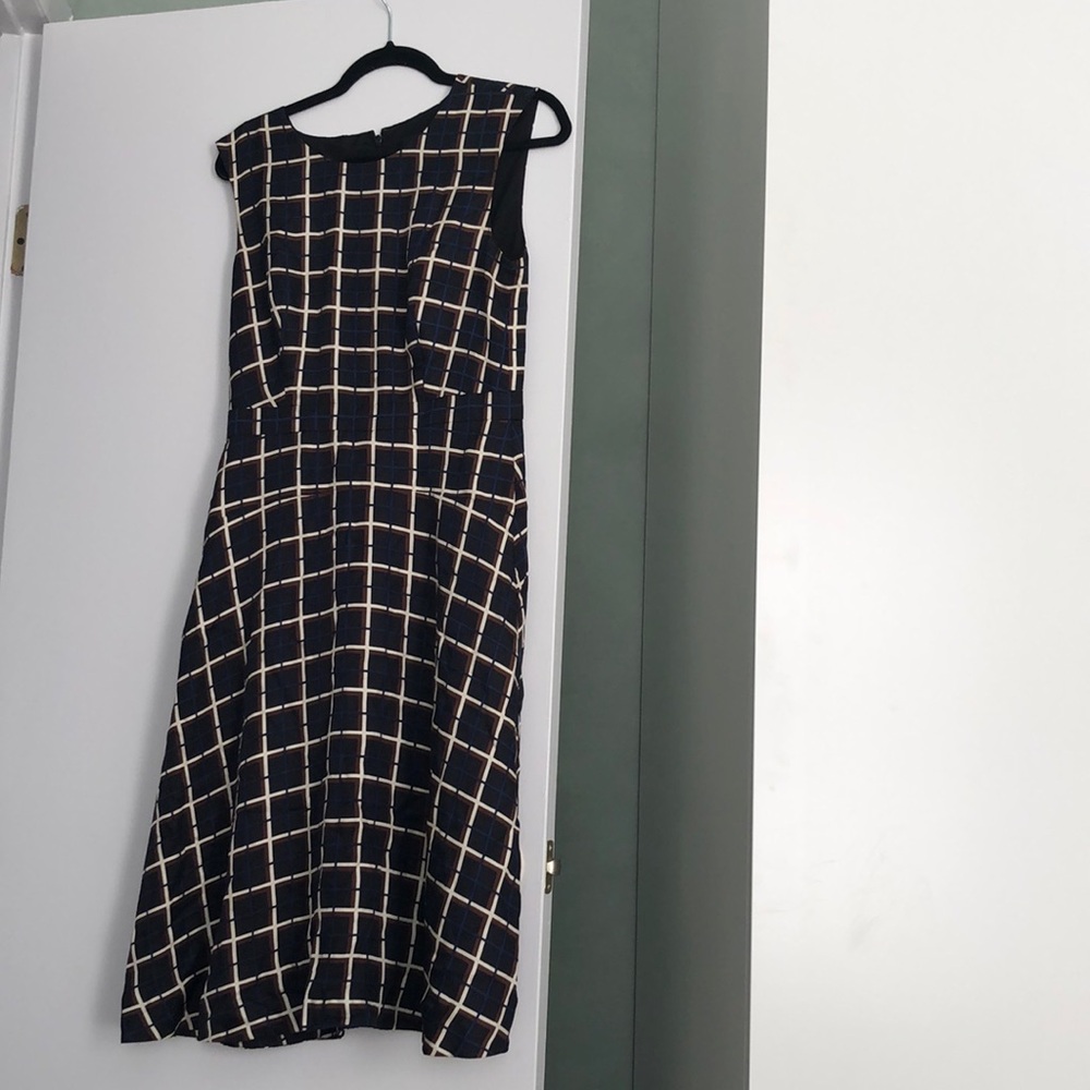 JCrew tea length midi dress